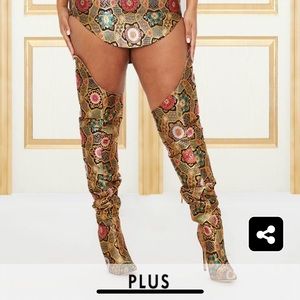 BRAND NEW PLT X LITTLE MIX COLLAB BOOTS